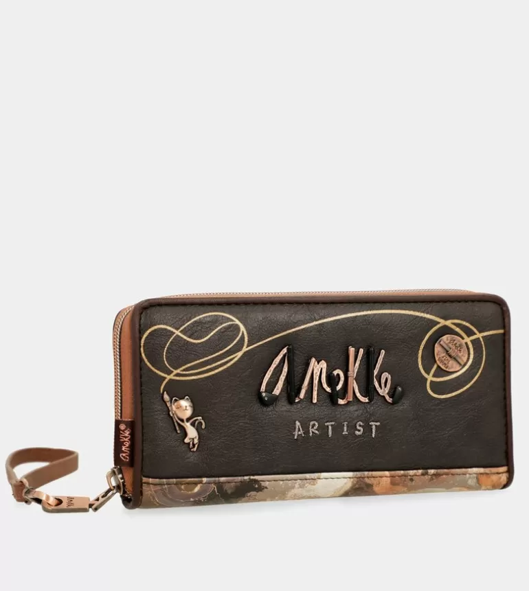 Shoen Brush Large Wallet | Anekke Sale