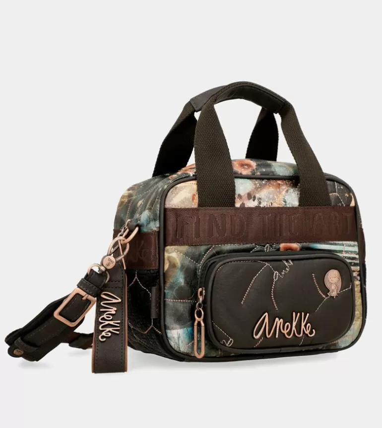 Shoen Padded 2-Handle Shoulder Bag With Shoulder Strap | Anekke Shop