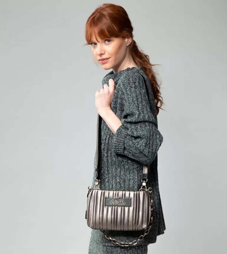 Shoen Palette Double-Sided Pleated Bag | Anekke New