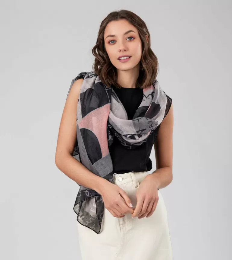 Sixties Grey Scarf | Anekke Hot