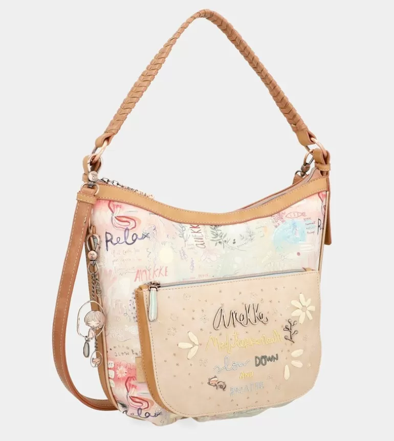 Slow Life Hobo Shoulder Bag | Anekke Fashion