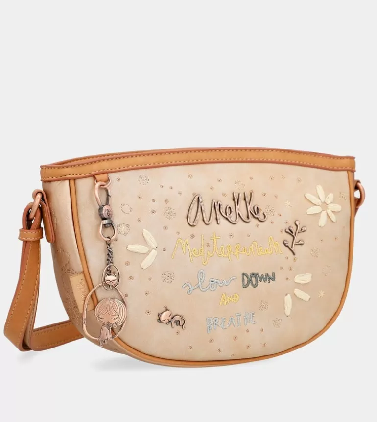 Slow Life Oval Shoulder Bag | Anekke Best Sale