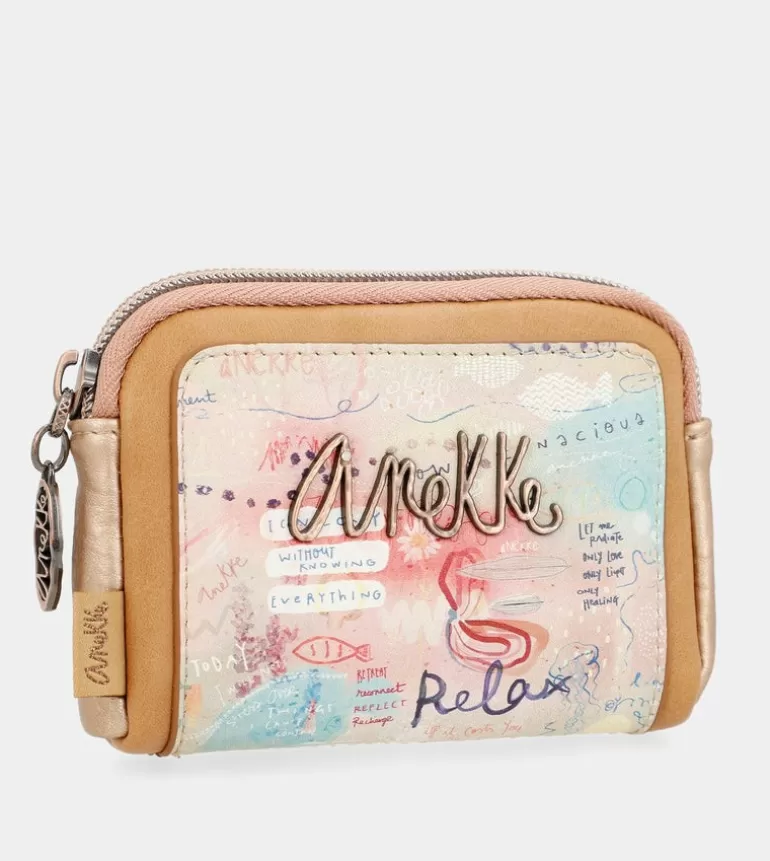 Slow Life Printed Purse | Anekke Outlet