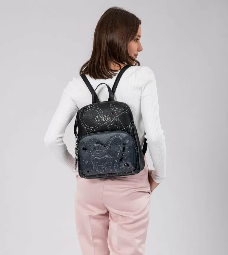 Studio Navy Blue Backpack For Leisure Use | Anekke Discount