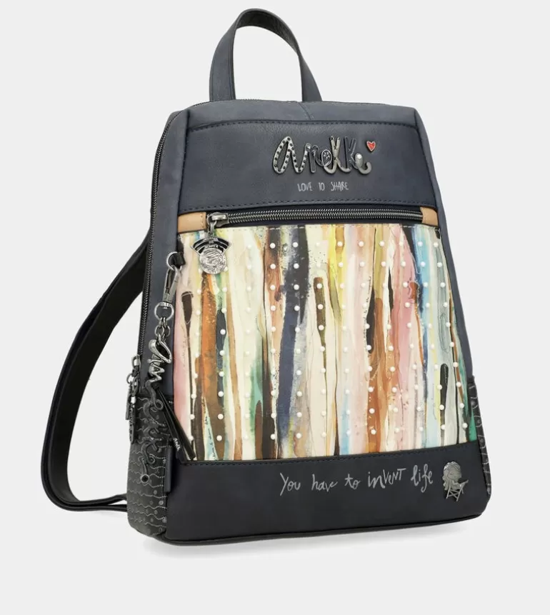 Studio Navy Blue Pearl Backpack | Anekke Shop