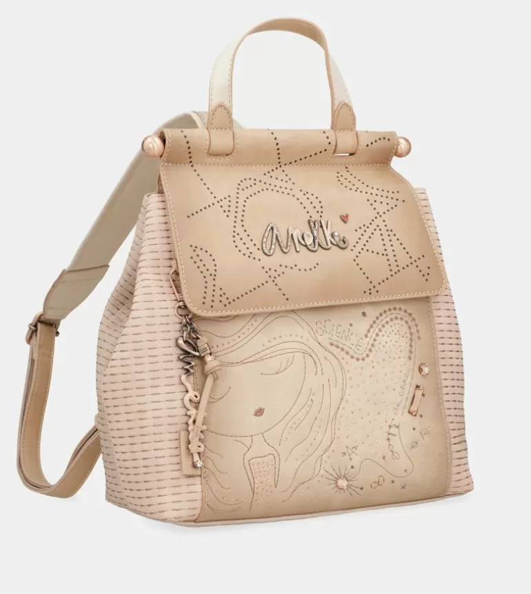 Studio Nude Backpack With Flap | Anekke New