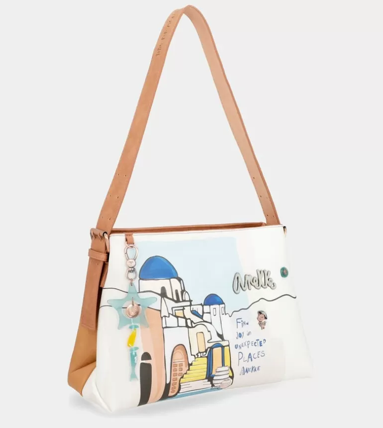 Sunrise Printed Shoulder Bag | Anekke Discount