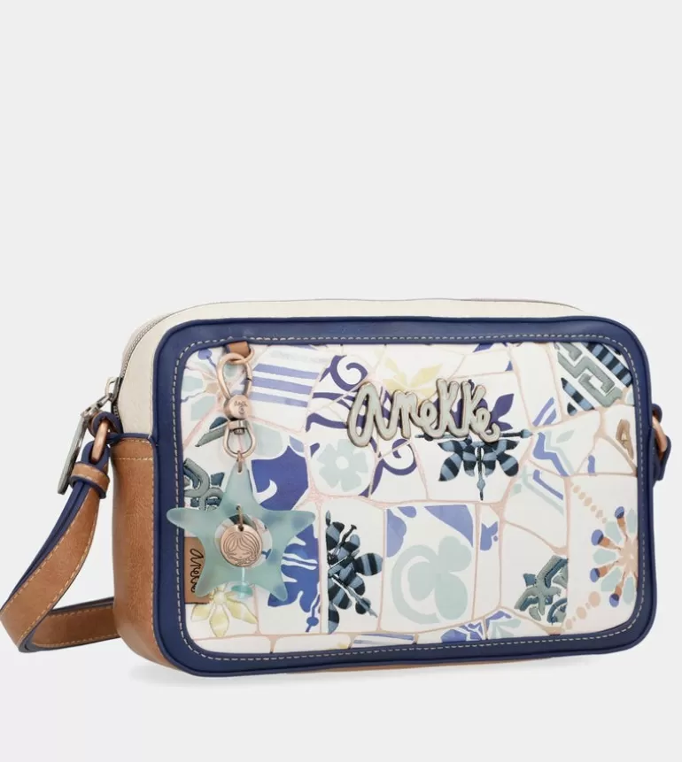 Sunrise Tile Print Shoulder Bag | Anekke Outlet