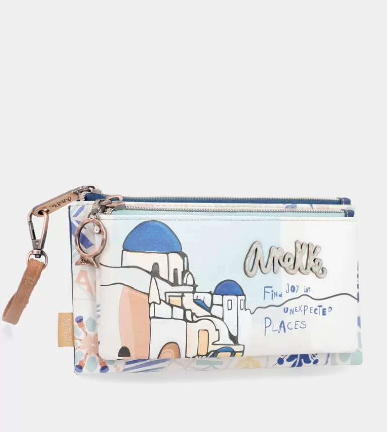 Sunrise Wallet Purse With Hand Strap | Anekke Outlet