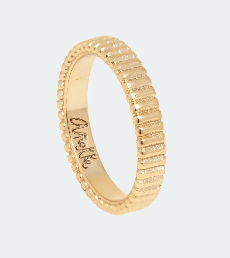 Textured Gold Ring | Anekke Store