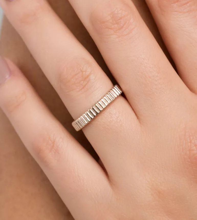 Textured Gold Ring | Anekke Store