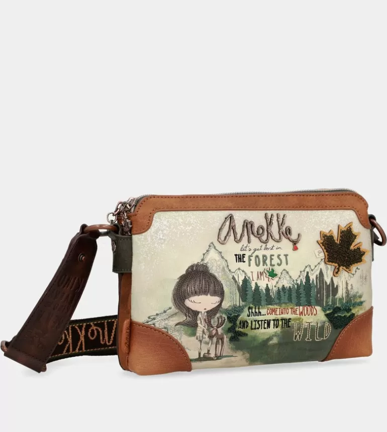 The Forest Double Compartment Shoulder Bag | Anekke Discount