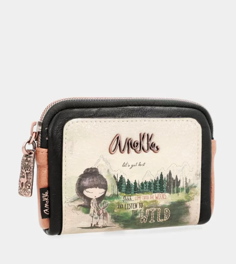 The Forest Printed Coin Purse | Anekke Flash Sale