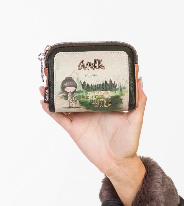 The Forest Printed Coin Purse | Anekke Flash Sale