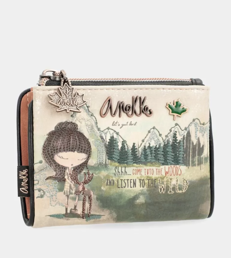 The Forest Small Flexible Material Wallet | Anekke Flash Sale