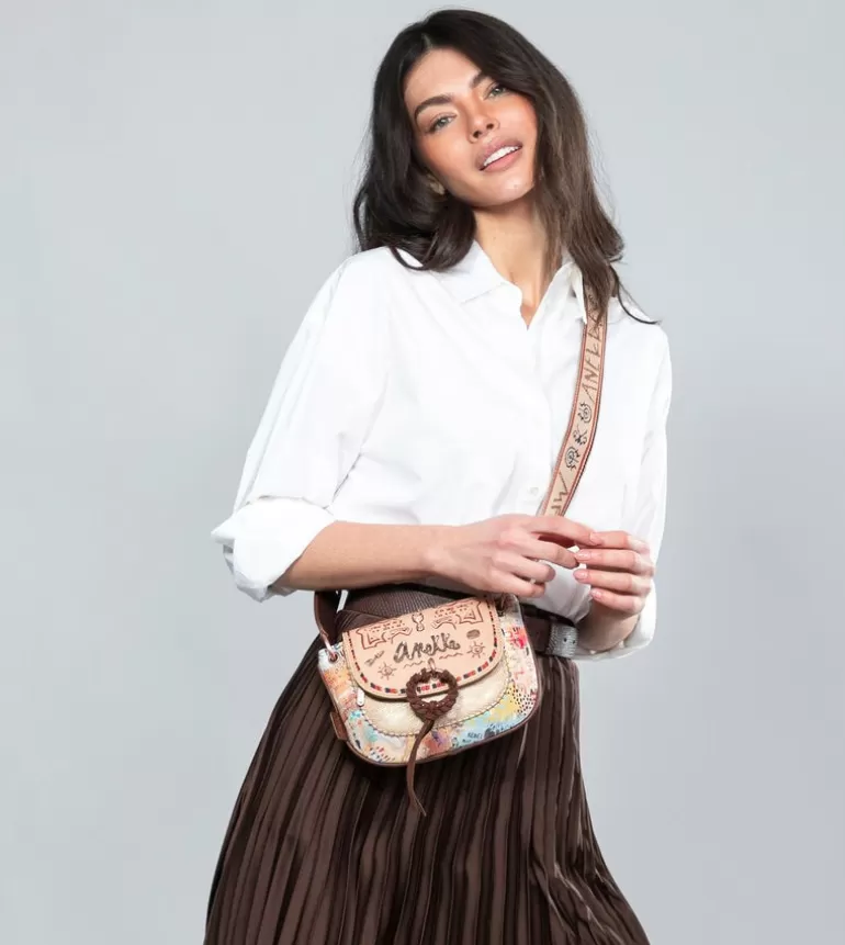 Tribe Ethnic Print Crossbody Bag | Anekke Clearance