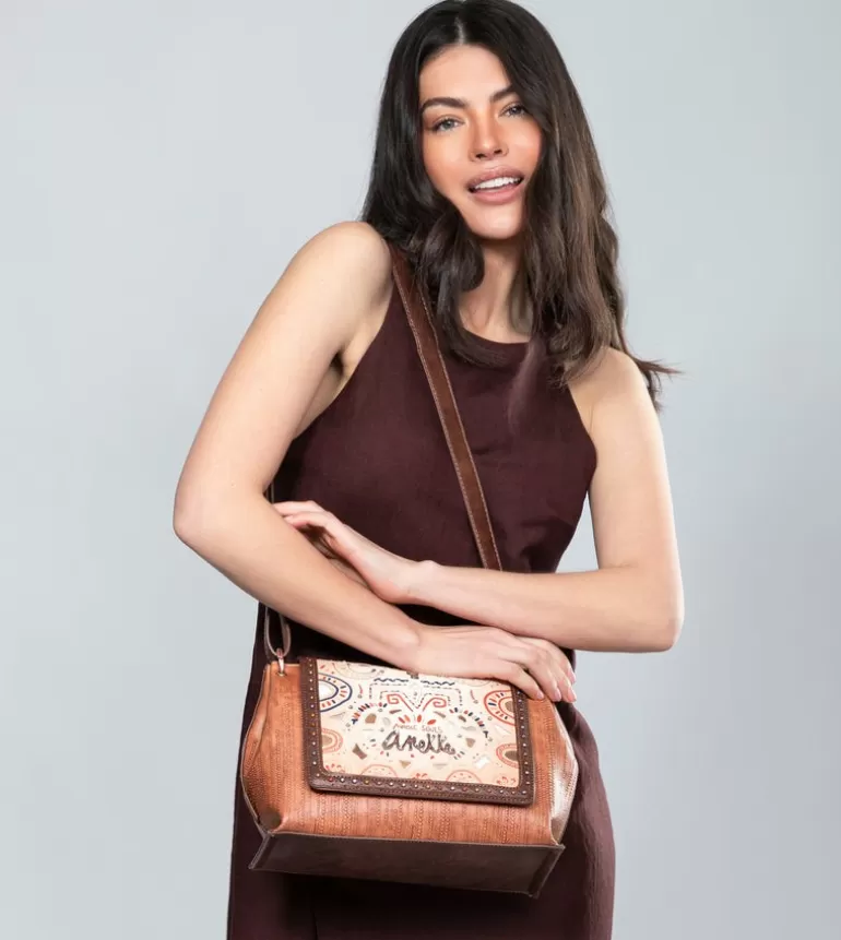 Tribe Flap Crossbody Bag | Anekke New