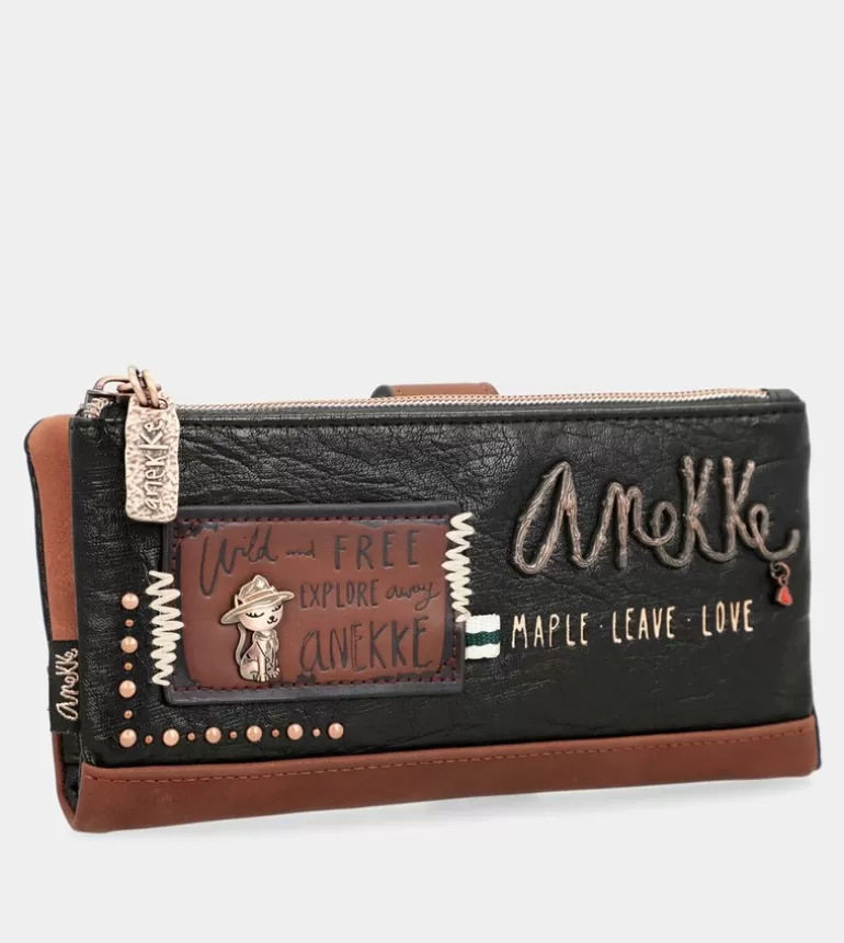 Wild Large Flexible Material Wallet | Anekke Best Sale