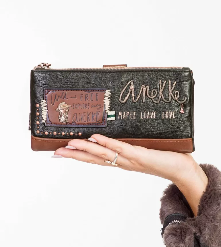 Wild Large Flexible Material Wallet | Anekke Best Sale